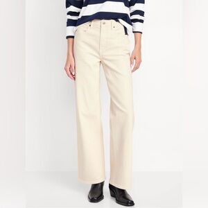 Old Navy Extra High Waisted Wide Leg Jeans